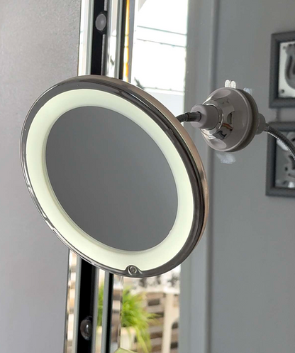 Miroir Led - Ultra Zoom 360°